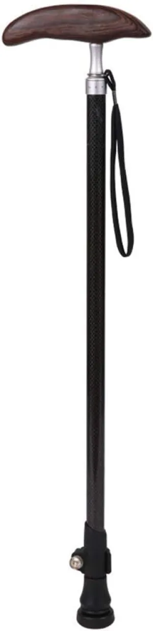 Foldable Cane,Crutch Carbon Fiber Trekking Poles,Walking Poles,4 Seasons Sticks,for Hiking Walking Adjustable
