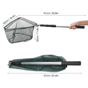 Folding Fishing Pole Net For Fly Fishing