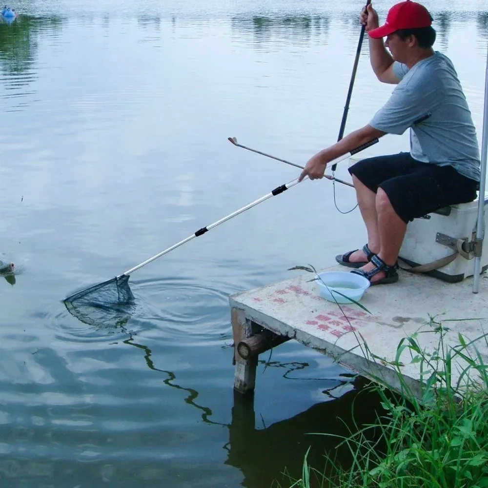 Folding Fishing Pole Net For Fly Fishing