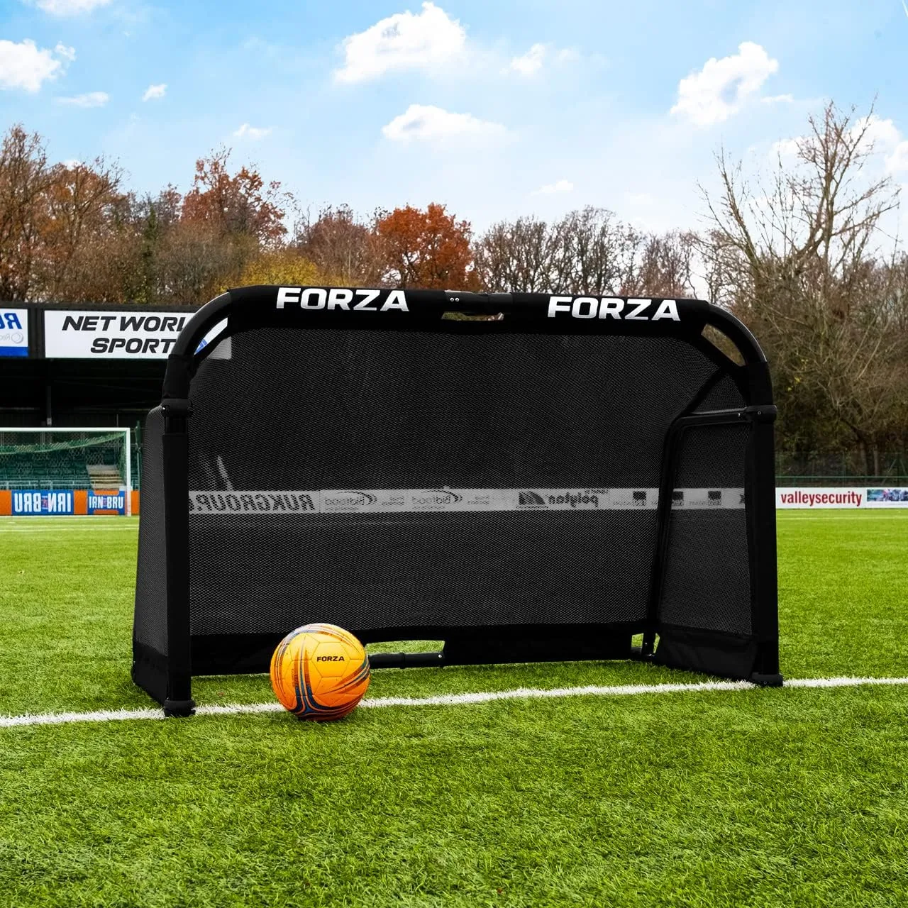 FORZA Aluminum POD Soccer Goals - Folding Soccer Goal with Optional Carry Bag - x3 Sizes, x9 Vibrant Colors.