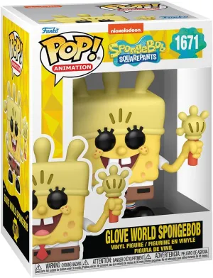 Funko POP! TV: Spongebob Squarepants 25th Anniversary - Spongebob Squarepants with Glove Light - Collectable Vinyl Figure - Gift Idea - Official Merchandise - for Kids & Adults - TV Fans