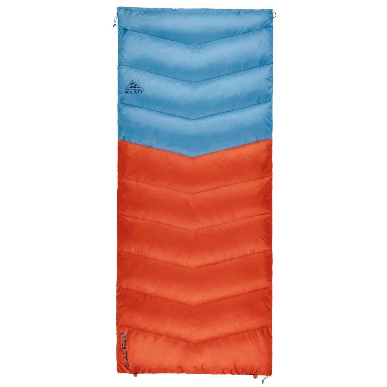 Galactic 30 Deg Sleeping Bag Rooibos/aegean Blu Reg