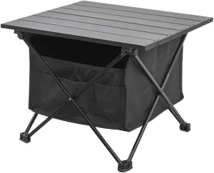 GANAZONO Portable Outdoor Folding Desk Lightweight Camping Table for Easy Setup for Picnics Bbqs and Outdoor Activities Convenient Foldable Design for and Storage
