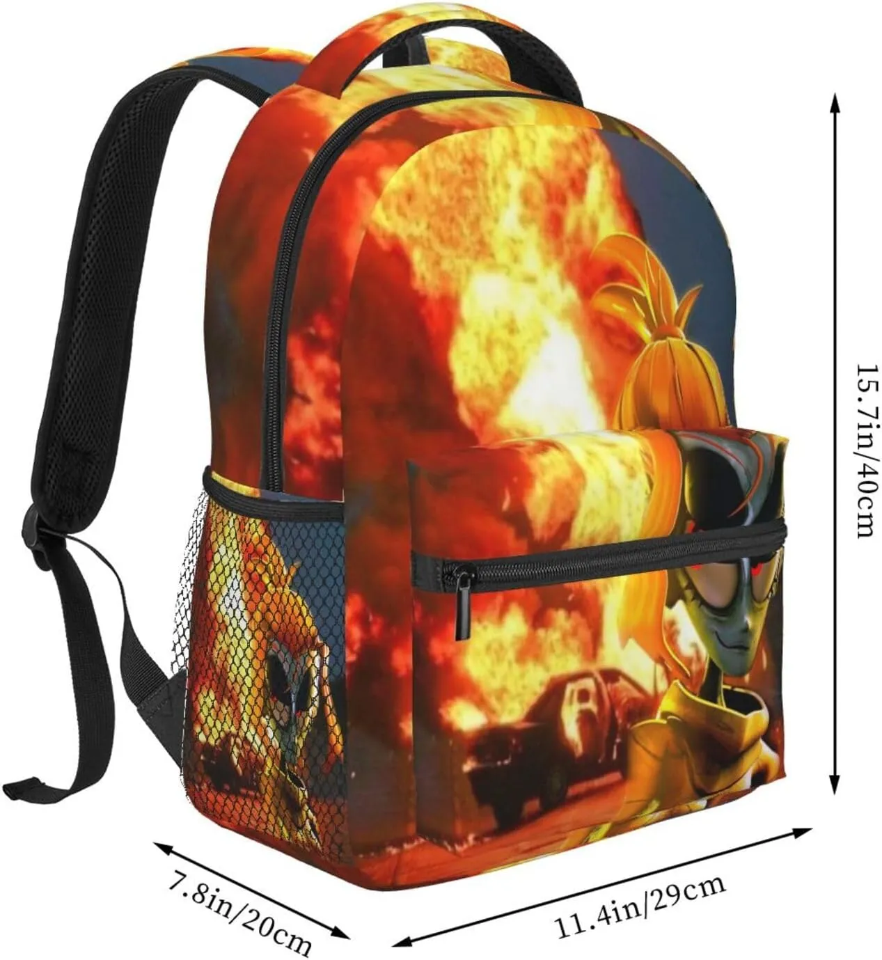 Gaslight District Backpack Lightweight Large Capacity Laptop Backpack Travel Backpacks For Unisex 16in