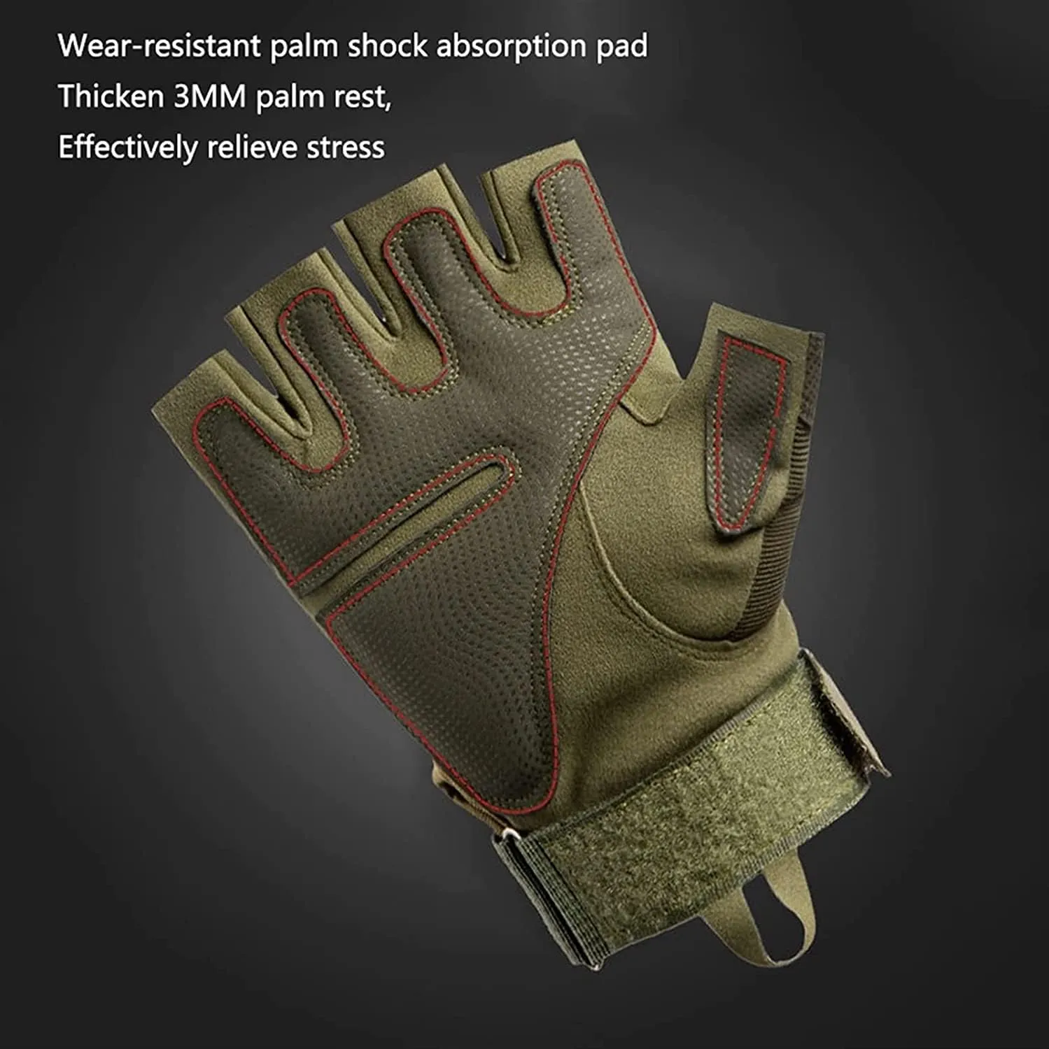 Gloves for Cycling 1Pair Half Finger Cycling Gloves Anti Shock MTB Road Mountain Bike Gloves Driving Gloves