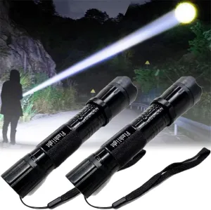 Gootatic Voltguard V95 Stun Torch, Light The Way, Gootatic Stun Flashlight, 2025 The Ultimate Survival Flashlight, USB,for Home, Camping, Fishing, Car Essentials and Survival Kits (2Set)