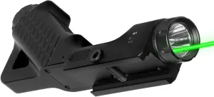 Green Laser Sight with 1000 Lumens Flashlight Compatible with M-Lok and Picatinny Rail with Strobe Function