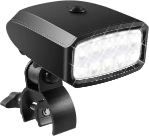 Grill Light Outdoor, Fitybow LED BBQ Light Gift for Men Dad Boyfriend Rotatable Grill Accessories with 10 Super Bright LED Lights Including Sturdy Clamp Mount Fits Handle (Battery NOT Included)