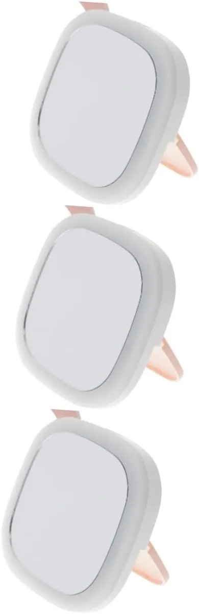 Healifty Portable LED Makeup Mirror Compact Cosmetic Mirror with Built Light for Travel USB Rechargeable for Touch Ups Low Light Present for Holidays