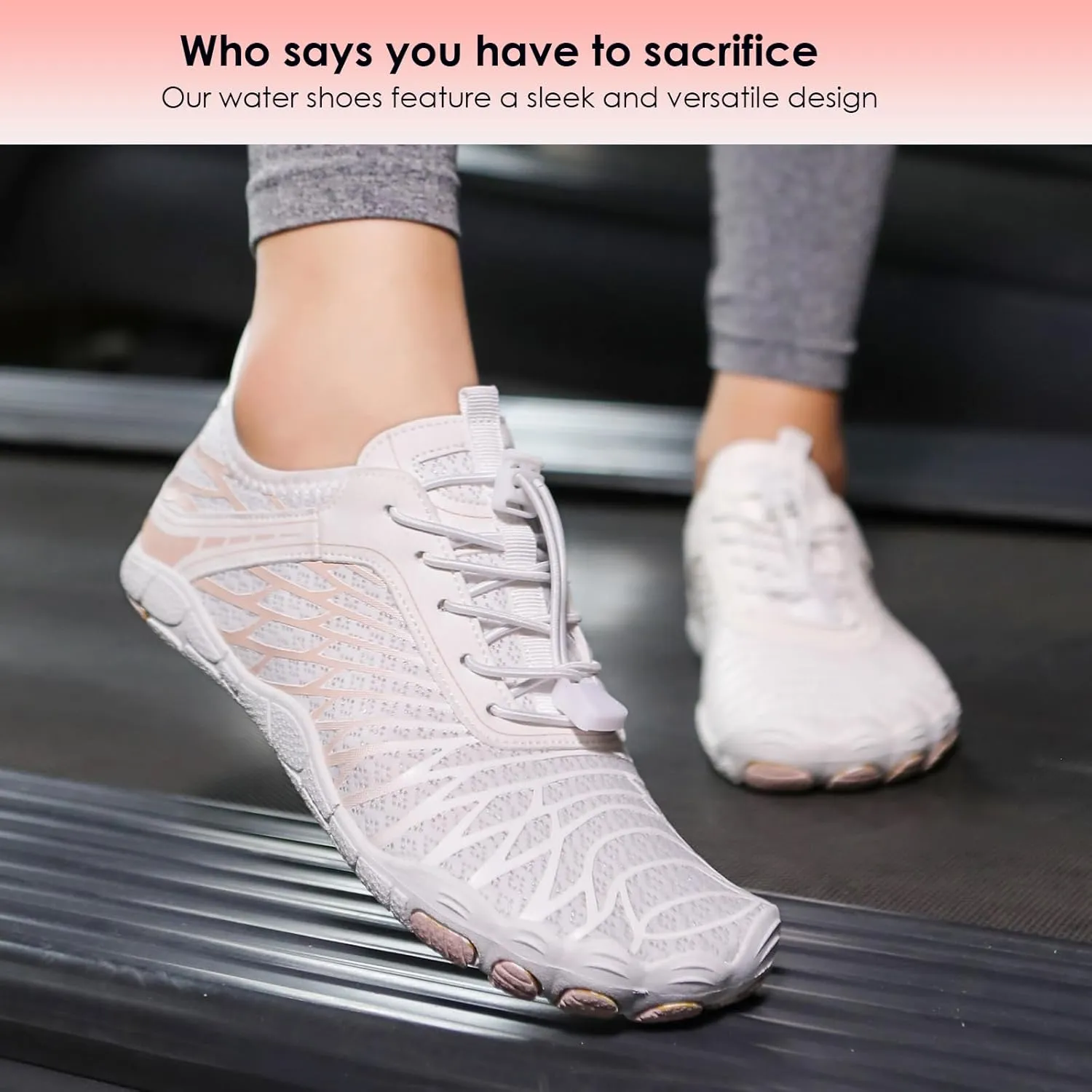 Hike Barefoot Shoes Breathable Non-Slip Athletic Footwear Wide Toe Water Shoes for Women & Men