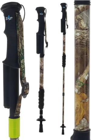 Hike 'n' Strike Stun Gun Hiking Staff - 950,000 Volts with LED Flashlight - Adjustable 29" to 56" - Includes Batteries - Protection from Wild Animals - Secure, Non-Slip Grip