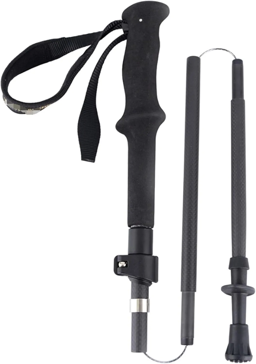 Hiking Trekking Poles Trekking Poles Hiking Poles Carbon Fiber Walking Poles Stick Ultralight Adjust for Camping Hiking Sticks for Trekking
