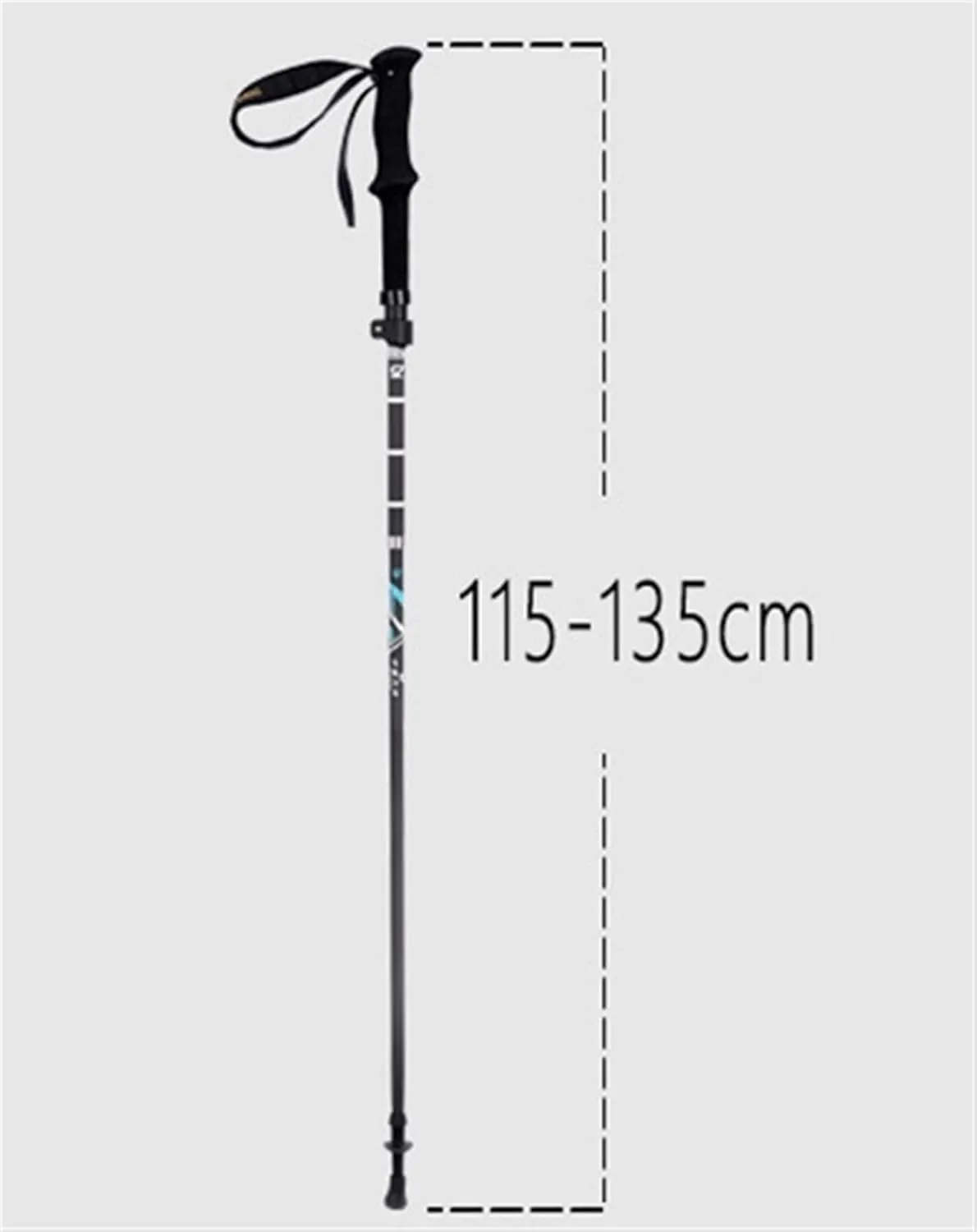 Hiking Trekking Poles Trekking Poles Hiking Poles Carbon Fiber Walking Poles Stick Ultralight Adjust for Camping Hiking Sticks for Trekking