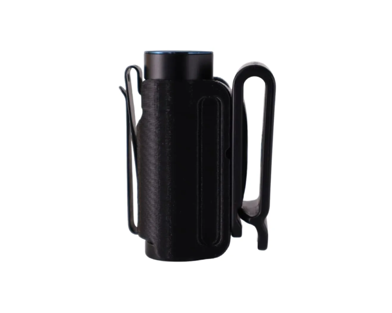 HoldMyGear Holster for Olight Olight Baton 4 Baton 3 S1R Baton II (flashlight not included) (Black, Baton 4)
