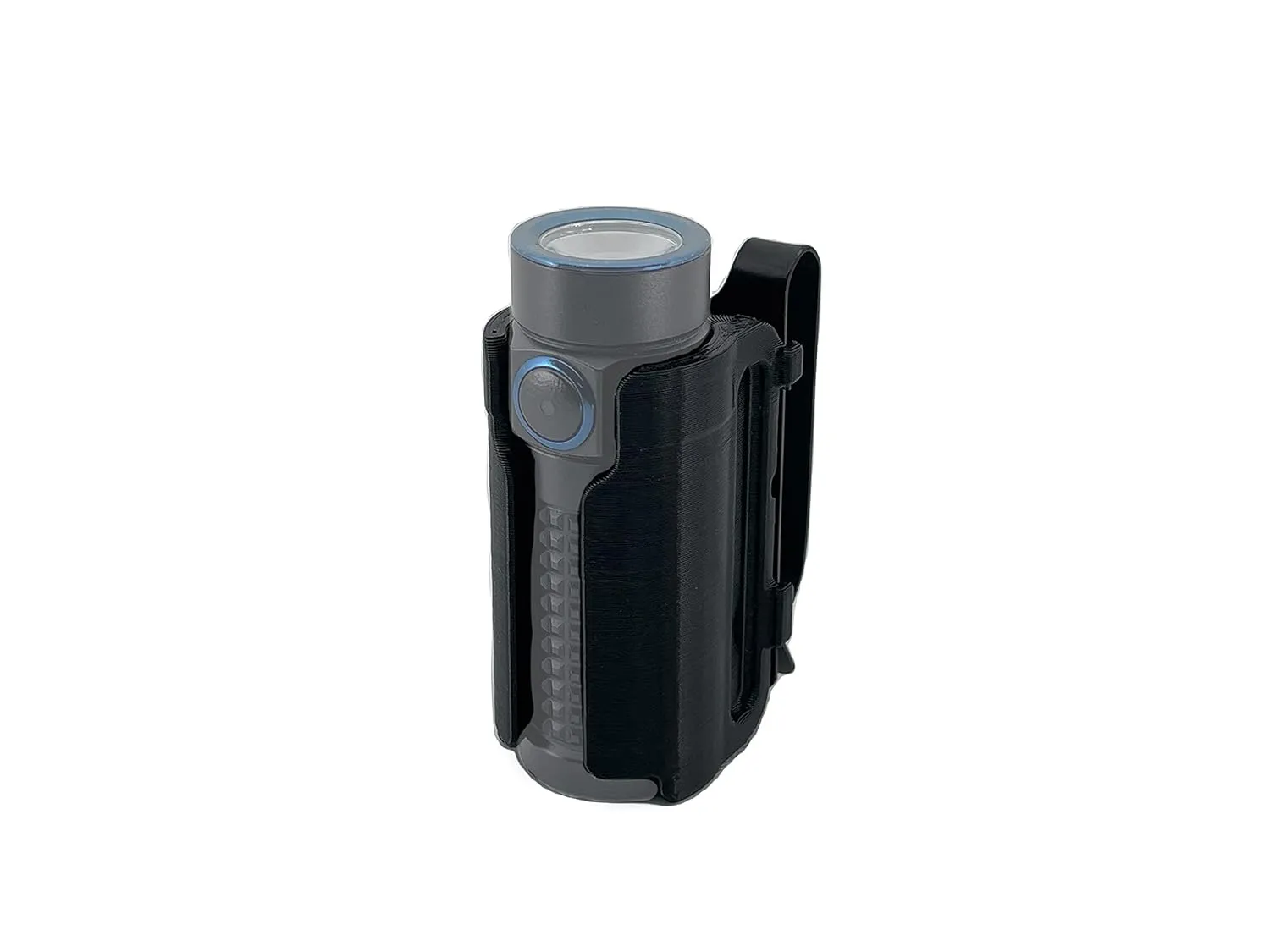 HoldMyGear Holster for Olight Olight Baton 4 Baton 3 S1R Baton II (flashlight not included) (Black, Baton 4)