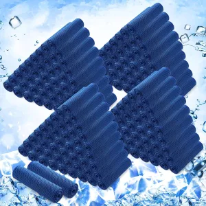 Hosuly 200 Pack Cooling Towels 40"x12" Ice Breathable Soft Chilly Sweat Rag Microfiber Workout Rags for Gym Cooling Towels for Neck and Face for Yoga Golf Sport Running