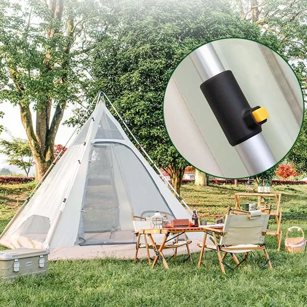 Hot Teepee Tents for Outdoor Backpacking Camping Hiking Pyramid Tent Double Layers Camping Indian Tent