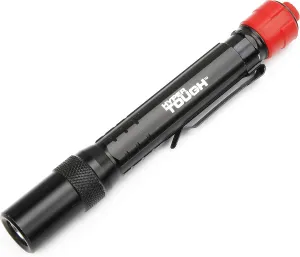 Hyper Tough 120-LUMEN MULTI-MODE UV LED PEN LIGHT White-Red-UV Pocket Clip DURABLE ALUMINUM FLASHLIGHT
