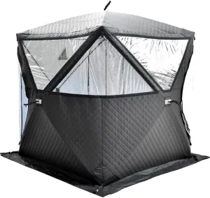 Ice Fishing Shelter, Oxford Fabric Waterproof Ice Fish Shelter for Outdoor Fishing, Portable Insulated Ice Fishing Tent