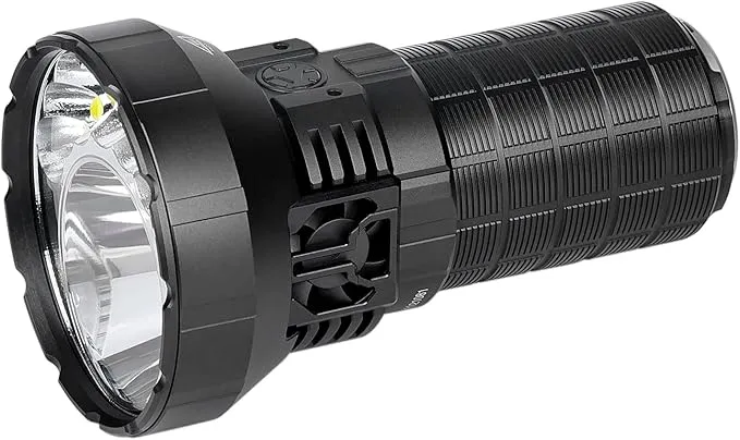 IMALENT MR90 Rechargeable Flashlights 50000 Lumens, Tactical Flashlight with Cree XHP 70.2 LEDs Long Beam Distance 1586 Meters, Led Powerful Flashlight for Camping and Hiking