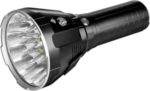 IMALENT MS18 Powerful Bright Flashlight 100,000 Lumens,Rechargeable Flashlights Use 18pcs Cree XHP70.2 LEDs, High Lumens Flashlight with OLED Display, LED Flashlight for Emergency