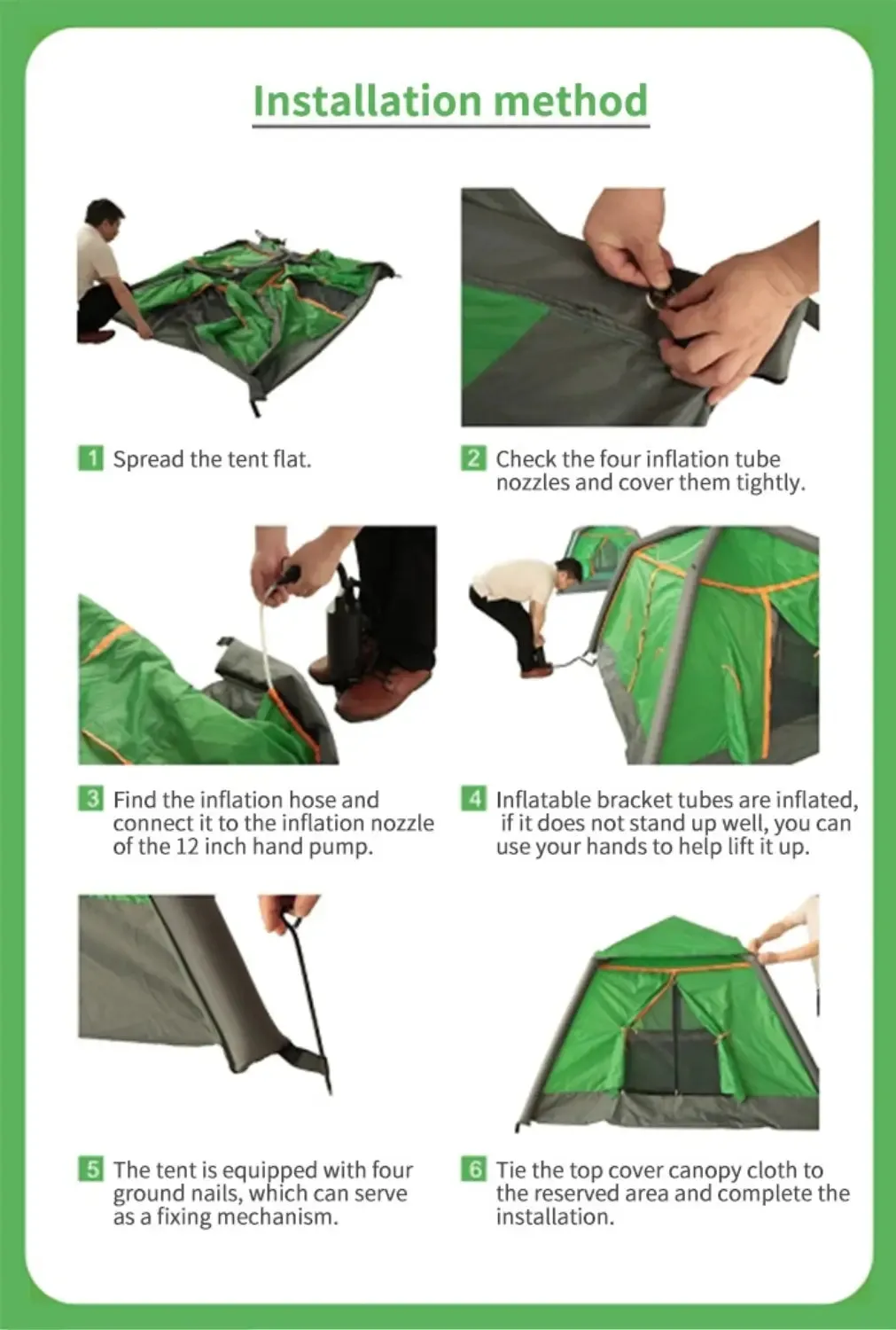 Inflatable Camping Tent