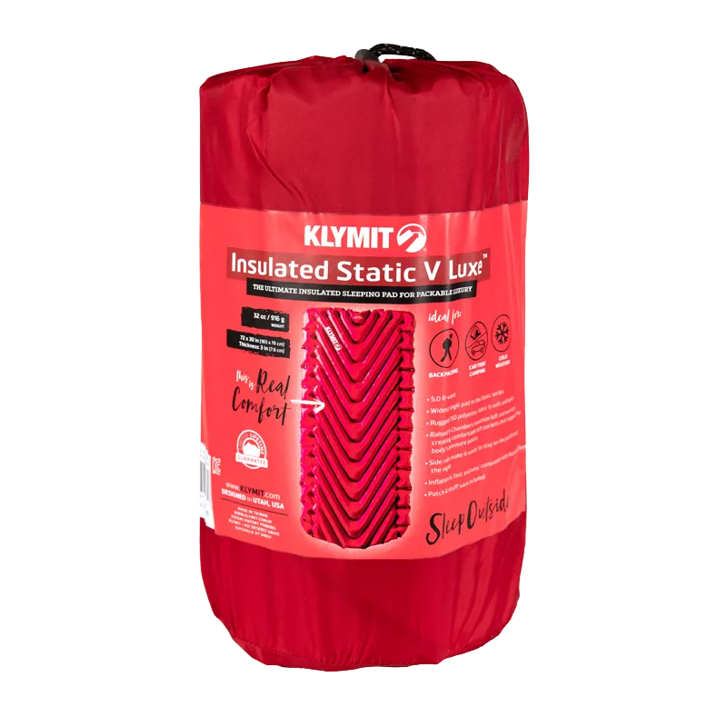 Insulated Static V Luxe Sleeping Pad