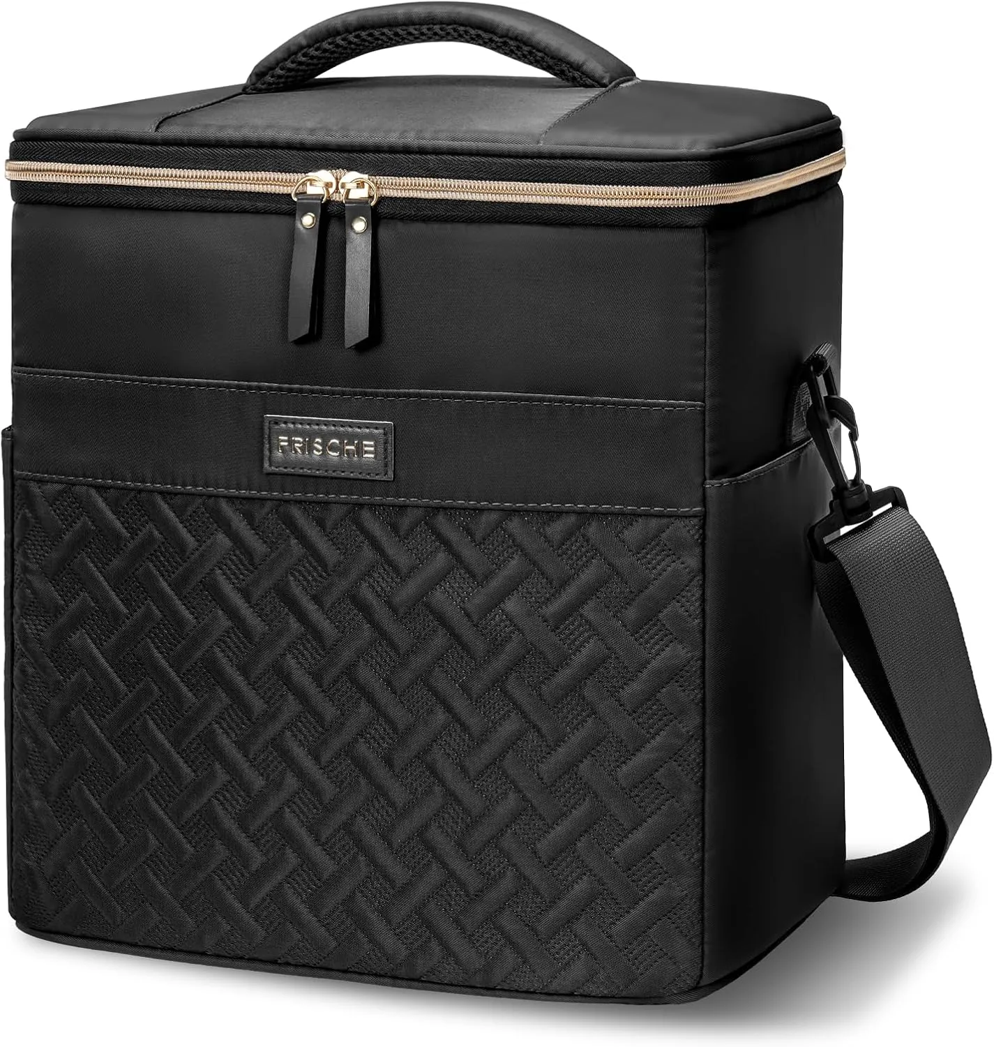 Insulated Waterproof Cooler Bag for Women Men，30 Cans Collapsible Lunch Bag with Shoulder Strap,Leakproof Soft Cooler for Beach, Camping & Travel