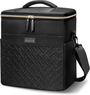 Insulated Waterproof Cooler Bag for Women Men，30 Cans Collapsible Lunch Bag with Shoulder Strap,Leakproof Soft Cooler for Beach, Camping & Travel