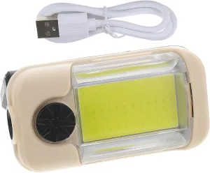 jojofuny 1set Rechargeable Led Hand-held Portable Magnetic Tent Lamp Brightness Usb Charging for Camping Hiking Emergency Use