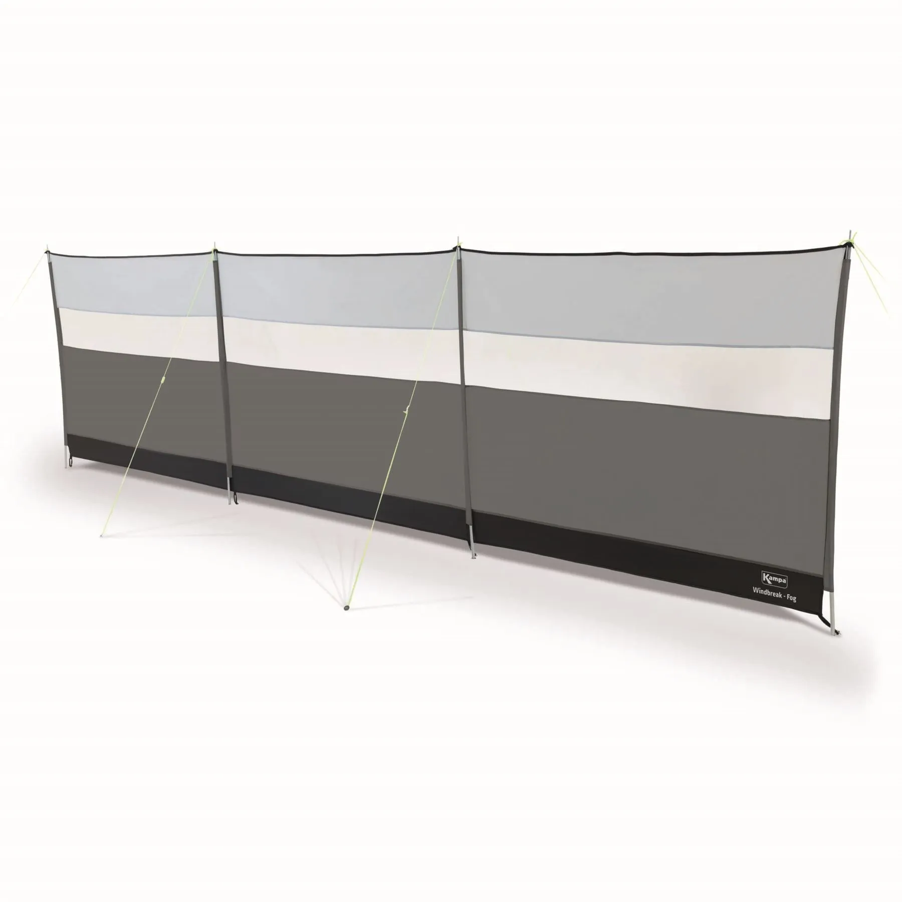 Kampa Lightweight Privicy Windbreak - Fog Grey