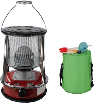 Kerosene Stove Burner,4.5L Non Electric Emergency Space Heaters,Portable Kerosene Stove Heater,Height Adjustable,for Ice Fishing Hiking Survival Emergency Patio,Full Set of Accessories Included