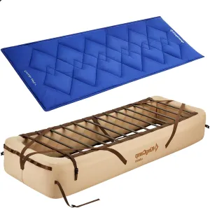 KingCamp Portable Air Mattress and Cotton Sleeping Cot Pad - Experience and Convenience for Indoor and Outdoor Adventures