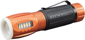 Klein Tools 56028 LED Flashlight and Work Light, Durable, Waterproof, Compact, Hands-free Magnetic End, Runs to 12 Hours, for Work and Outdoor
