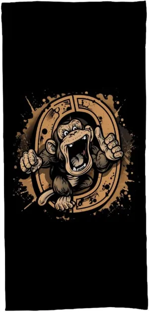Kung Fu Apes Chimpanzee Monkey Soft Bath Towels for Bathroom Absorbent Gym Pool Beach Towel 70x140cm