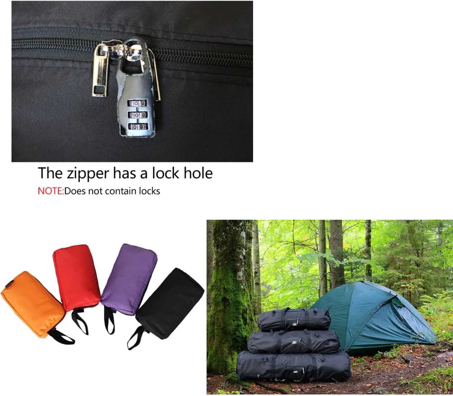 Large Capability Folding Tent Storage Carry Bag Waterproof Luggage Pack Pouch for Camping Hiking Picnic Organizer Walking Holder (Orange-XL)