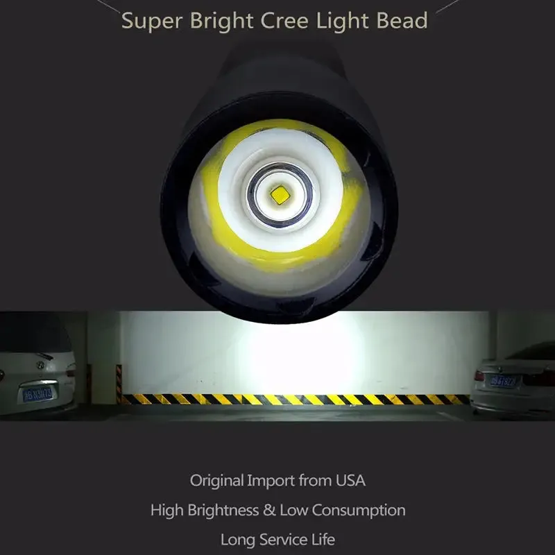 LED Baseball Bat Flashlight – Waterproof & Durable