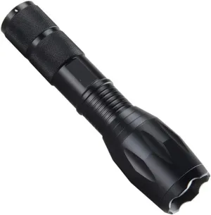 Led Flashlight Bright Torch L2/V6 Camping Light 5 Switch Mode Waterproof Zoomable Bicycle Light Use (Color : T6-Low Brightness) (T6) (L2)