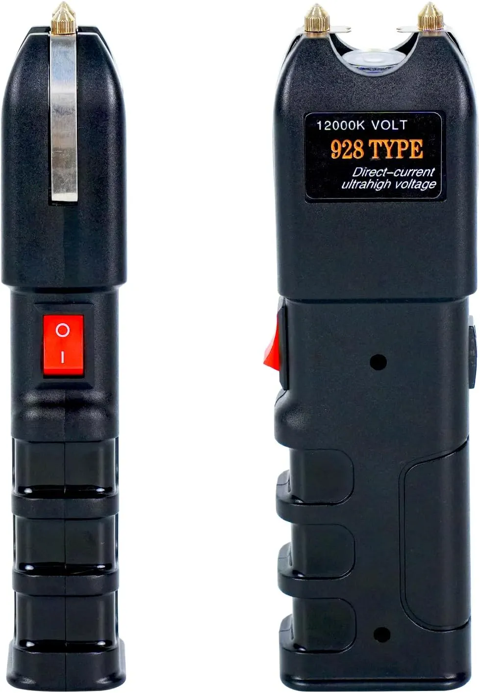 LED Flashlight for Self Defense, Portable and Rechargeable, Standard, Black