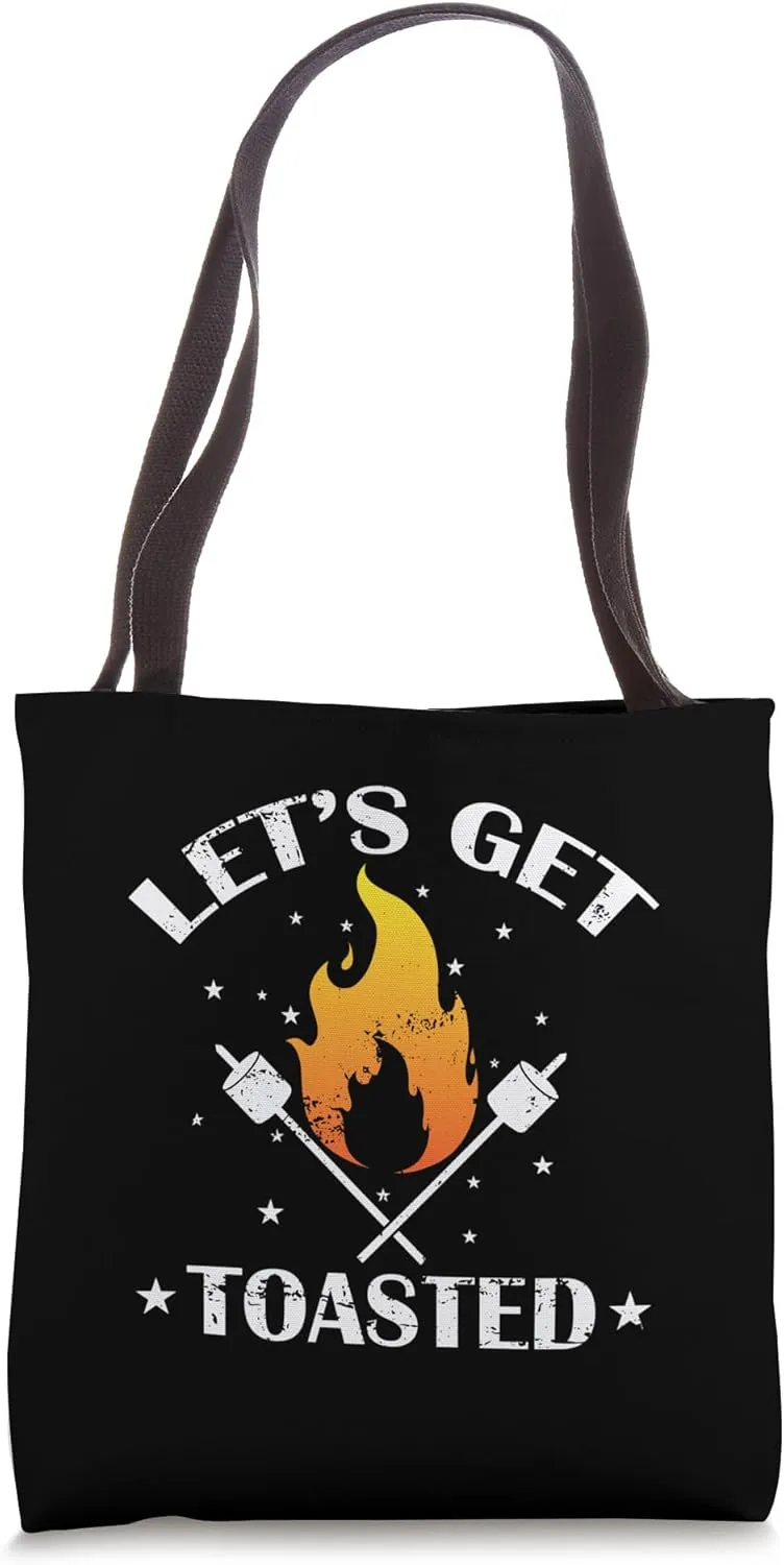 Let's Get Toasted Outdoor Fun Tote Bag