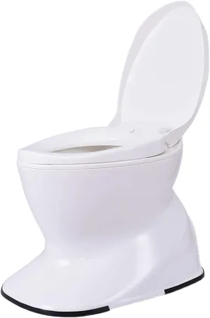 Lightweight Camping Toilet with Seat, Mobile Commode Home Toilet, for Camping Pool Caravan Picnic & Festivals,1 Hollow Bucket