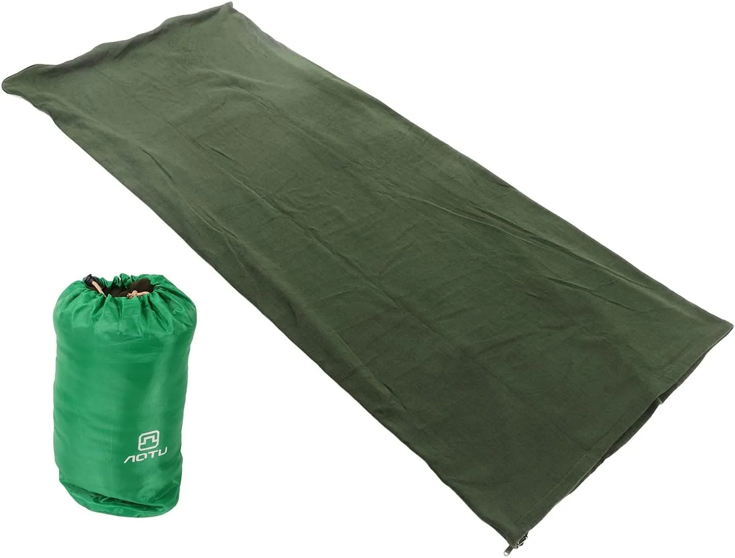 Lightweight Fleece Sleeping Bag, Skin Friendly, Warm, Two Way Zipper, Easy to Store, Portable Travel Sleeping Bag, Suitable for Outdoor Camping