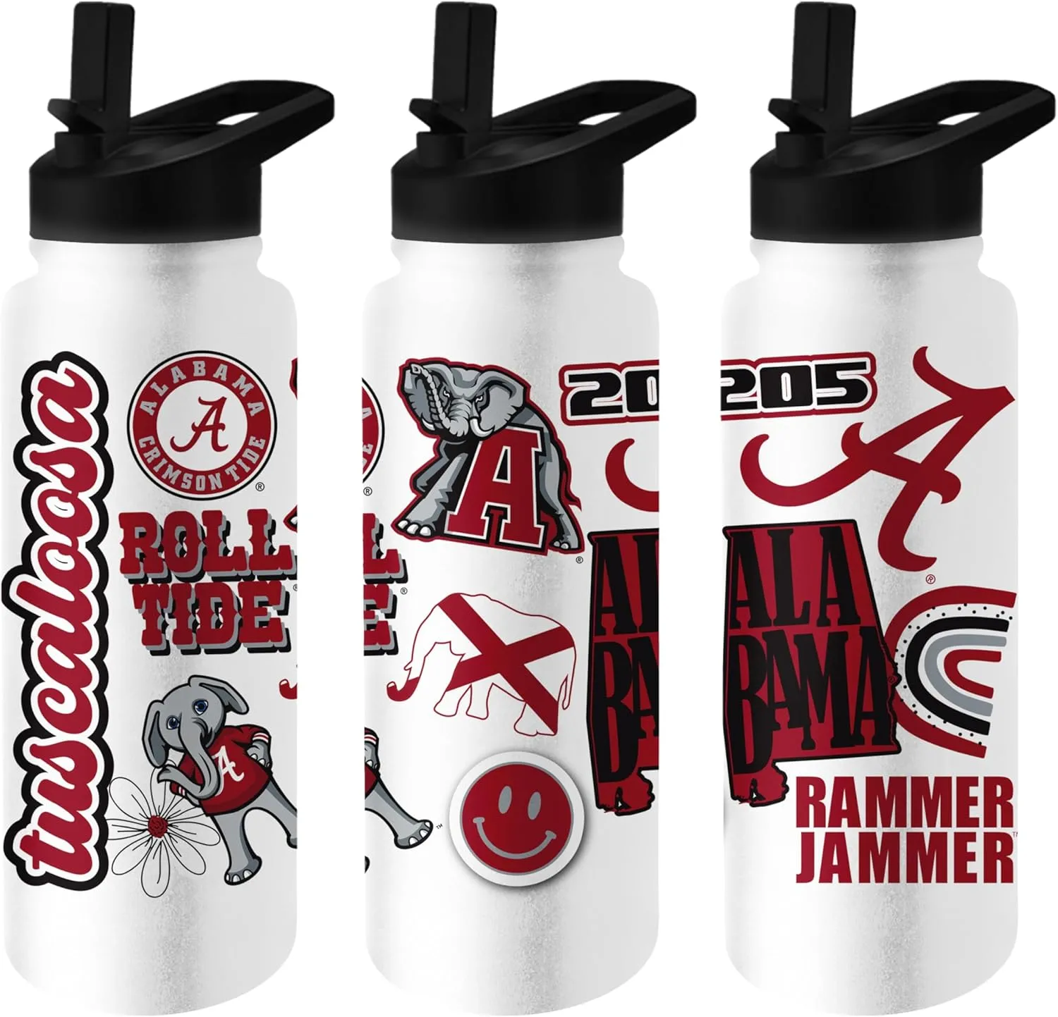 Logo Brands NCAA 34oz Quencher Bottle