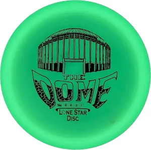 Lone Star Disc Glow The Dome | Understable Disc Golf Fairway Driver | Durable & Smooth Premium Plastic | Easy Turnover or Roller Disc | Colors May Vary
