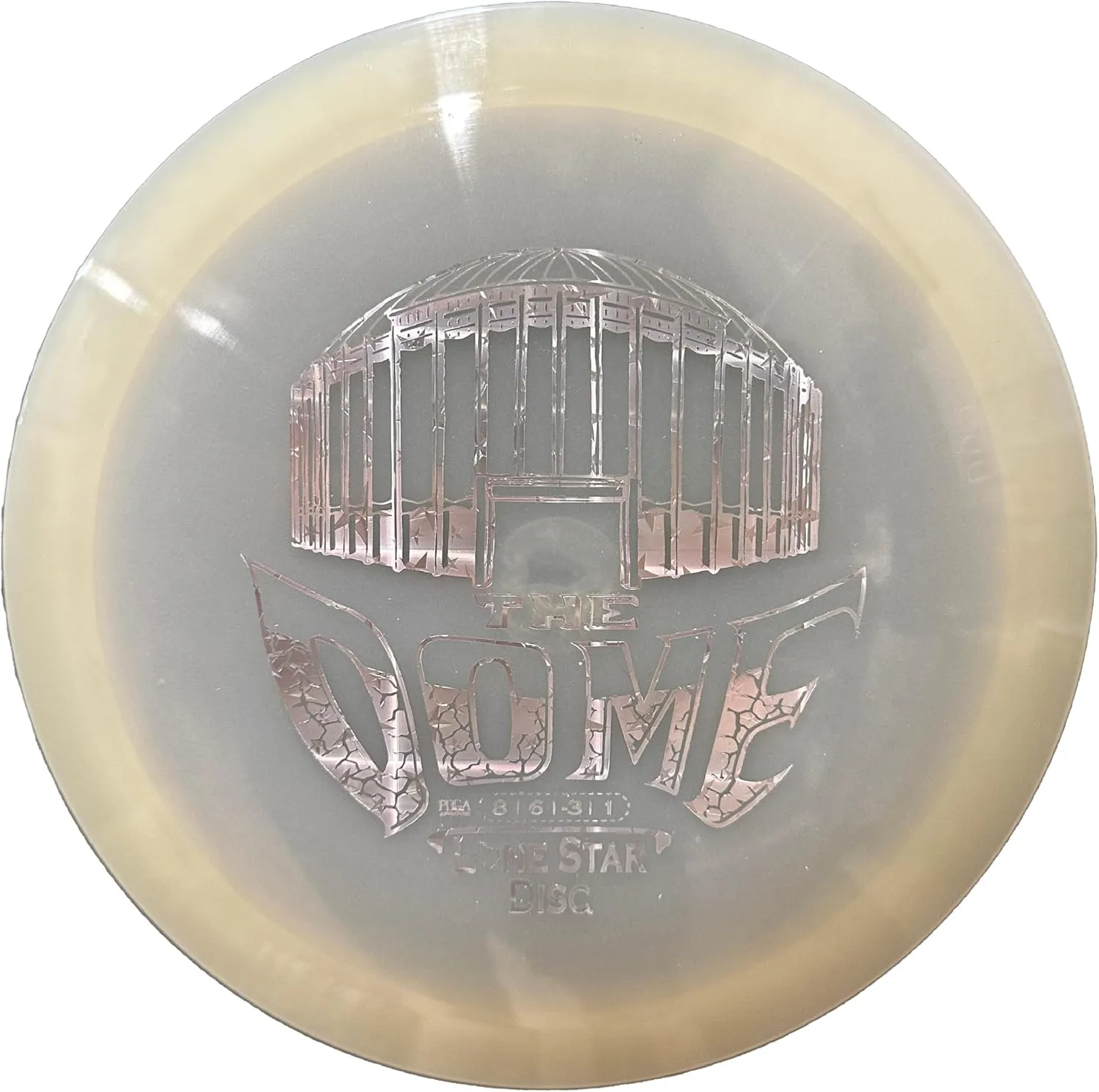 Lone Star Disc Glow The Dome | Understable Disc Golf Fairway Driver | Durable & Smooth Premium Plastic | Easy Turnover or Roller Disc | Colors May Vary