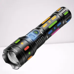 Long Range Outdoor Flashlight - High Brightness Waterproof Durable