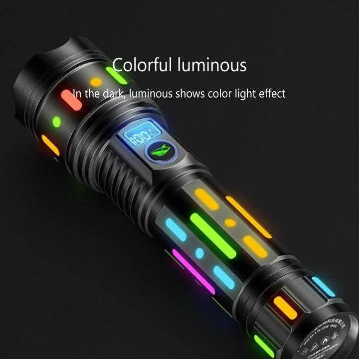 Long Range Outdoor Flashlight - High Brightness Waterproof Durable