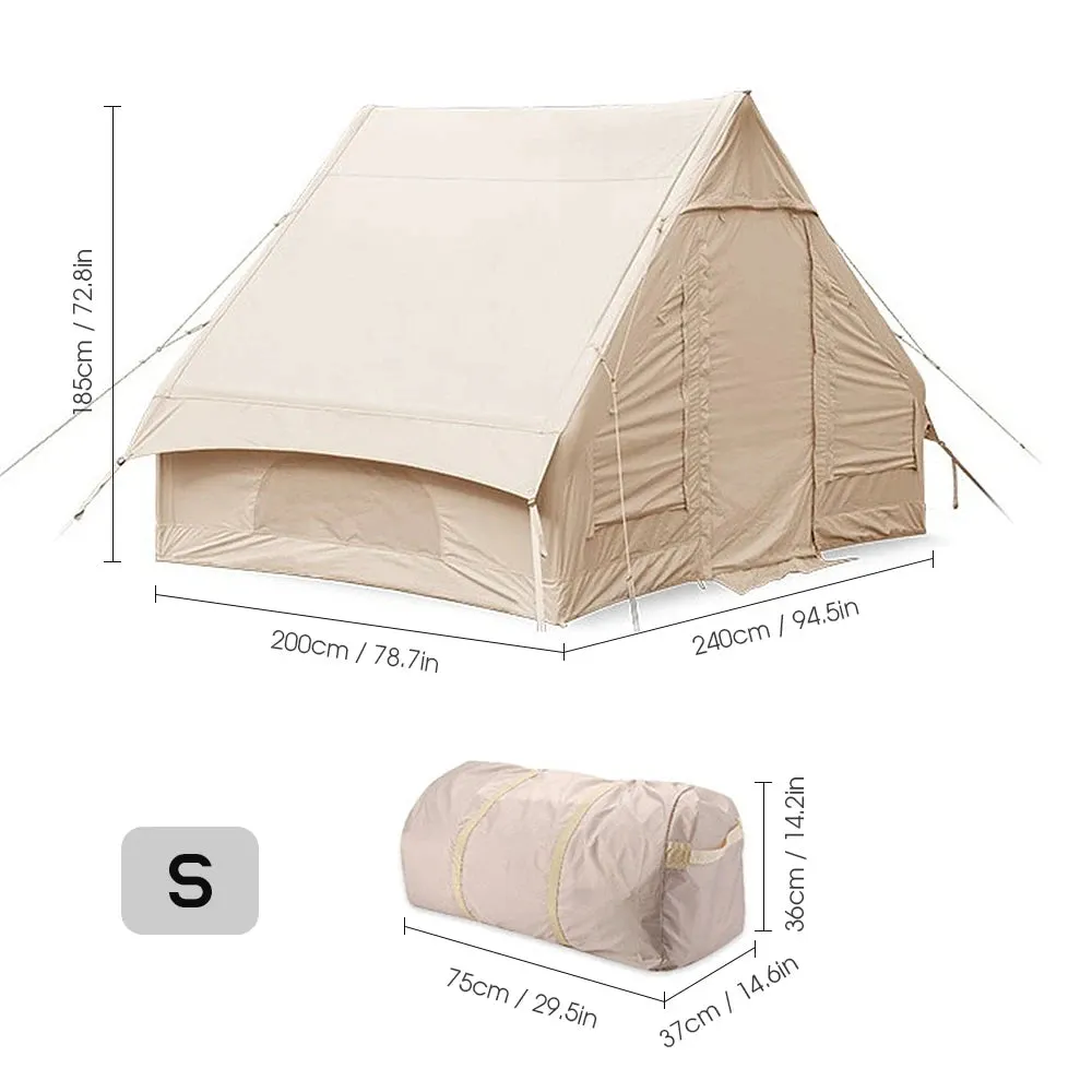 Luxury Camping Tent Waterproof Sunscreen Inflatable Roof Tent