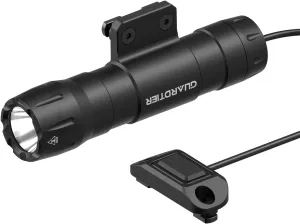 M105 3000 Lumens Mlok Weapon Light, Rechargeable Rifle Rail Flashlight with Pressure Switch, Mounting Plate Included