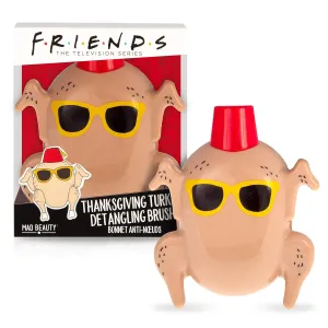 MAD Beauty Friends TV Show Turkey Detangling Hair Brush – Thanksgiving Episode Nostalgia 90s, Fun Gift for Women, Adults & Kids | Monica Chandler | Cruelty-Free